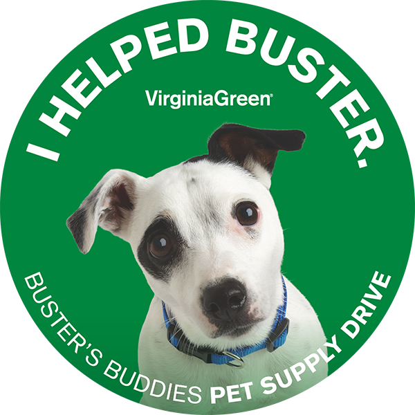Buster's Buddies Pet Supply Drive Sticker