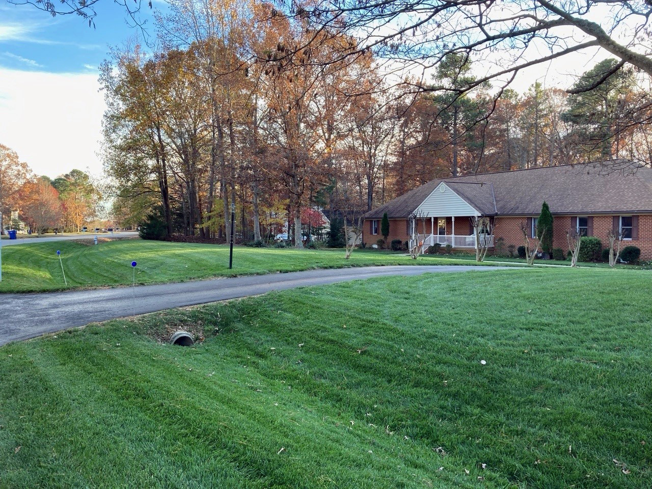 Virginia Green lawn of the Month Customer in South Chesterfield, VA