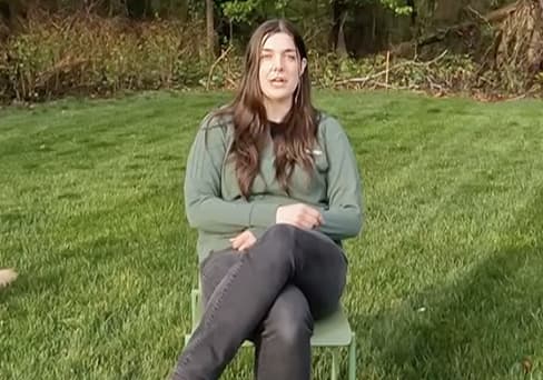 Campbell Long, Licensing Compliance Specialist, in her Virginia Green employee spotlight video